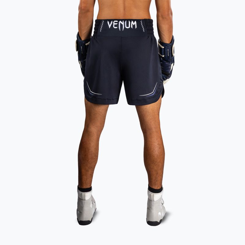 Men's training shorts Venum G-Core Boxing navy blue/white 3