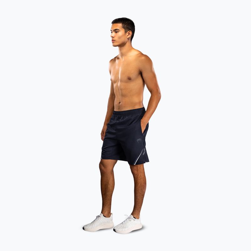 Men's training shorts Venum G-Core Training navy blue/white 2