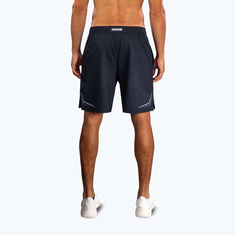 Men's training shorts Venum G-Core Training navy blue/white 3