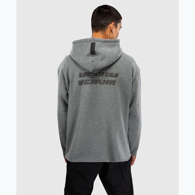 Men's sweatshirt Venum Divide Winter Hoodie heather grey 3