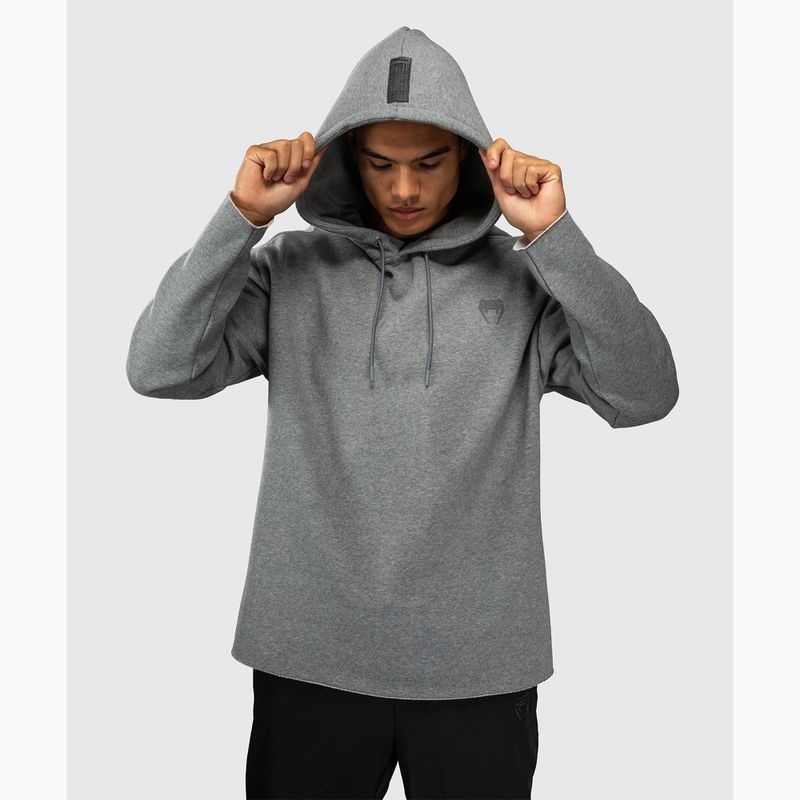 Men's sweatshirt Venum Divide Winter Hoodie heather grey 4