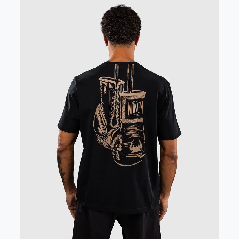 Men's T-shirt Venum Fight Icon Cotton black 2