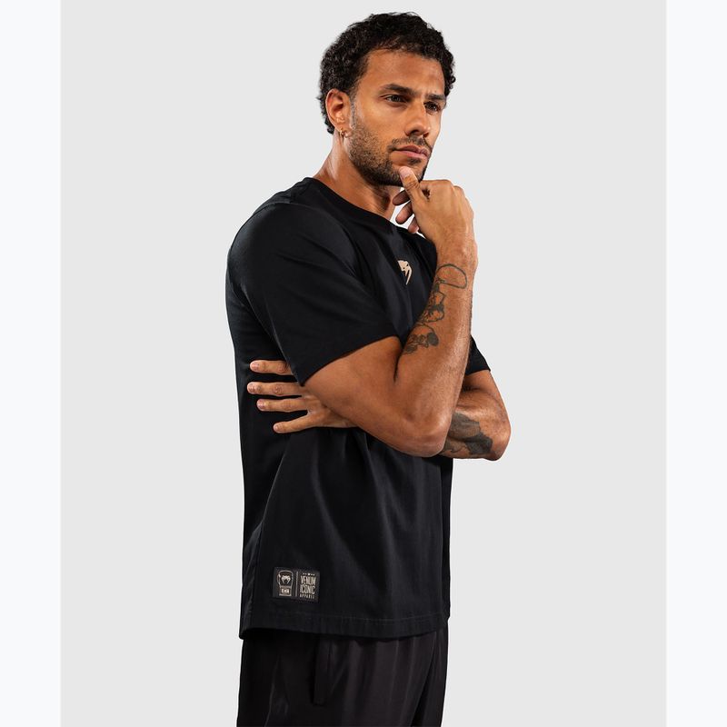 Men's T-shirt Venum Fight Icon Cotton black 3