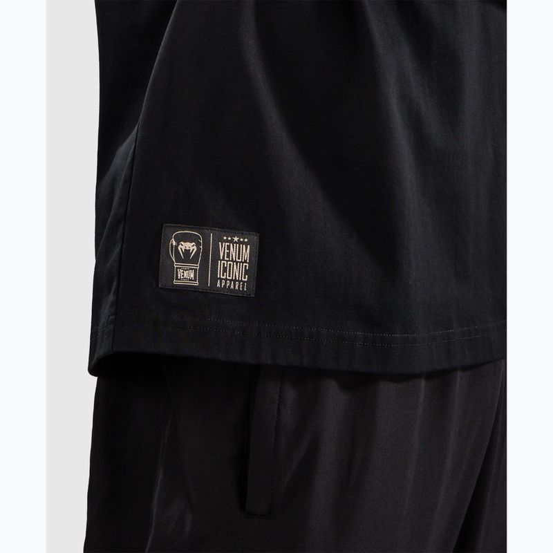 Men's T-shirt Venum Fight Icon Cotton black 5