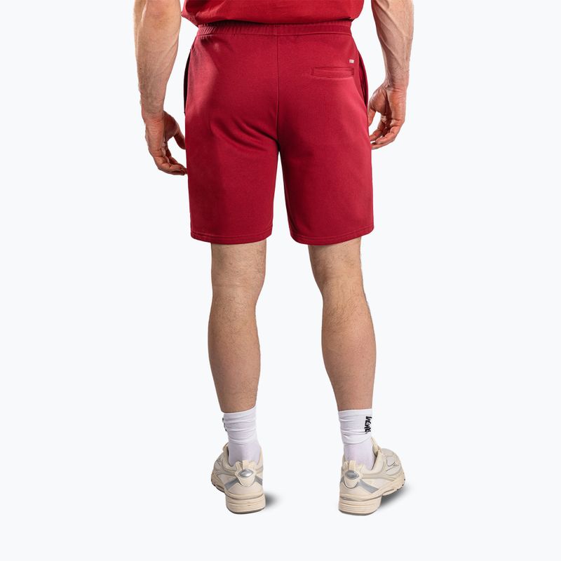 Men's training shorts Venum Giant 3D Cotton red 3
