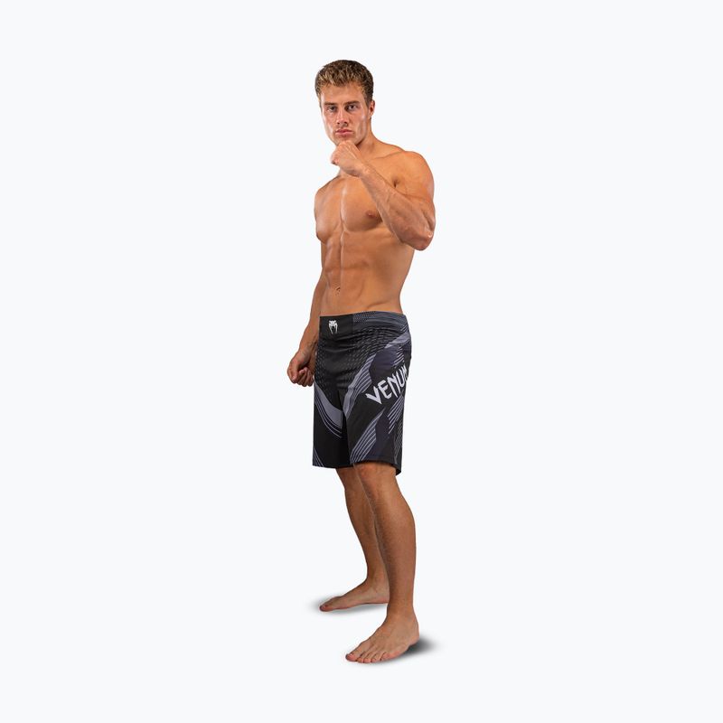Men's training shorts Venum No-Gi 6.0 Fight black/white 2