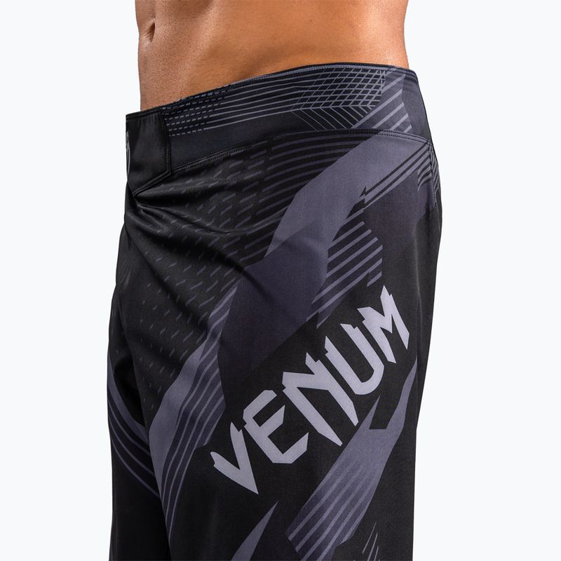 Men's training shorts Venum No-Gi 6.0 Fight black/grey 7