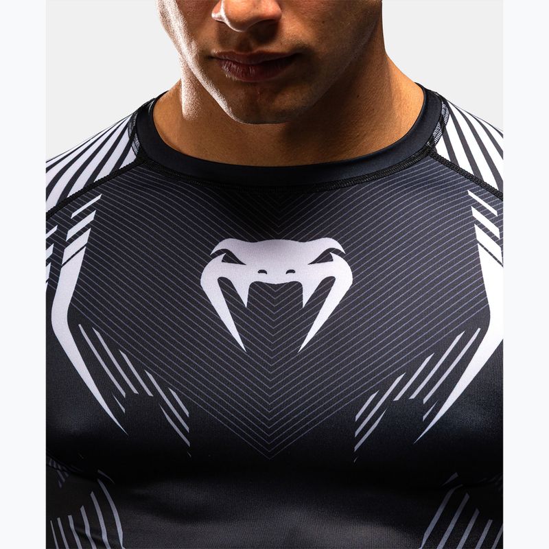 Men's long sleeve rashguard Venum No-Gi 6.0 Rashguard black/white 6
