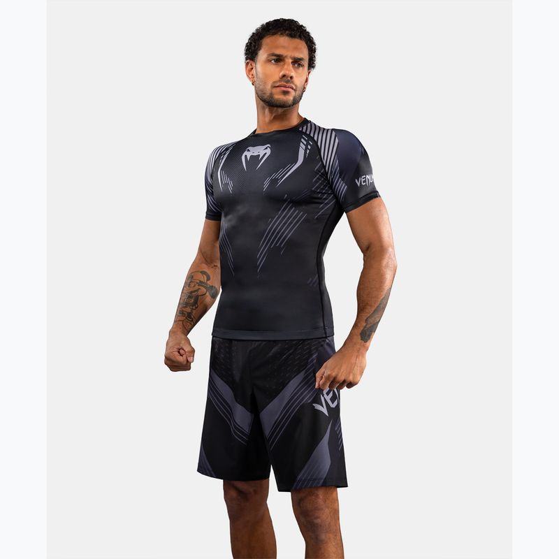 Men's rashguard Venum No-Gi 6.0 Rashguard black/grey 3