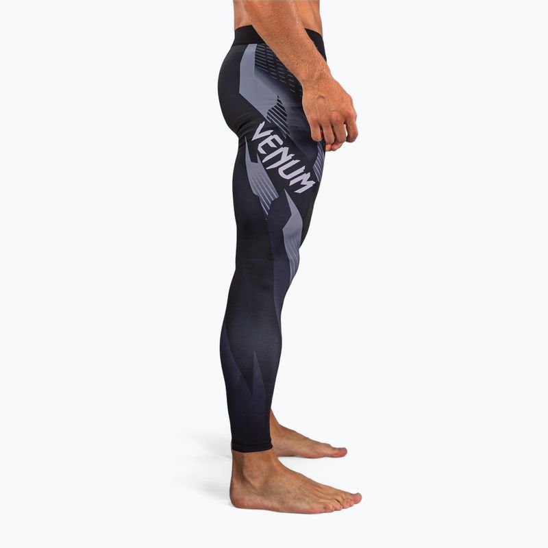 Men's training leggings Venum No-Gi 6.0 Spats black/white 7