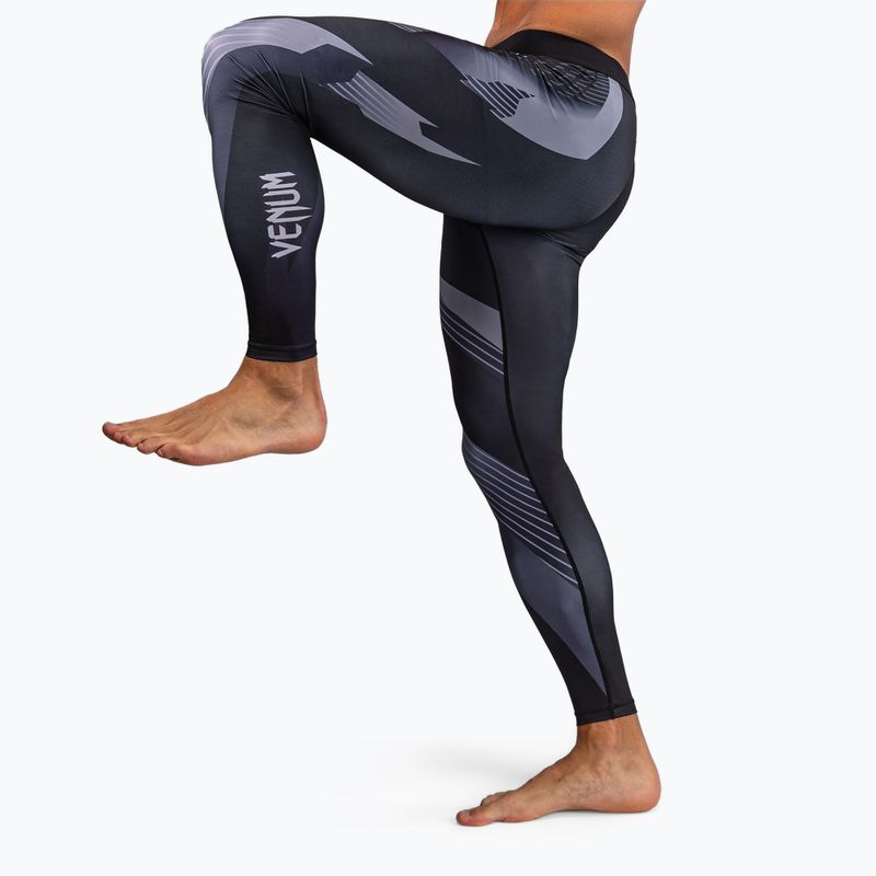 Men's training leggings Venum No-Gi 6.0 Spats black/white 8
