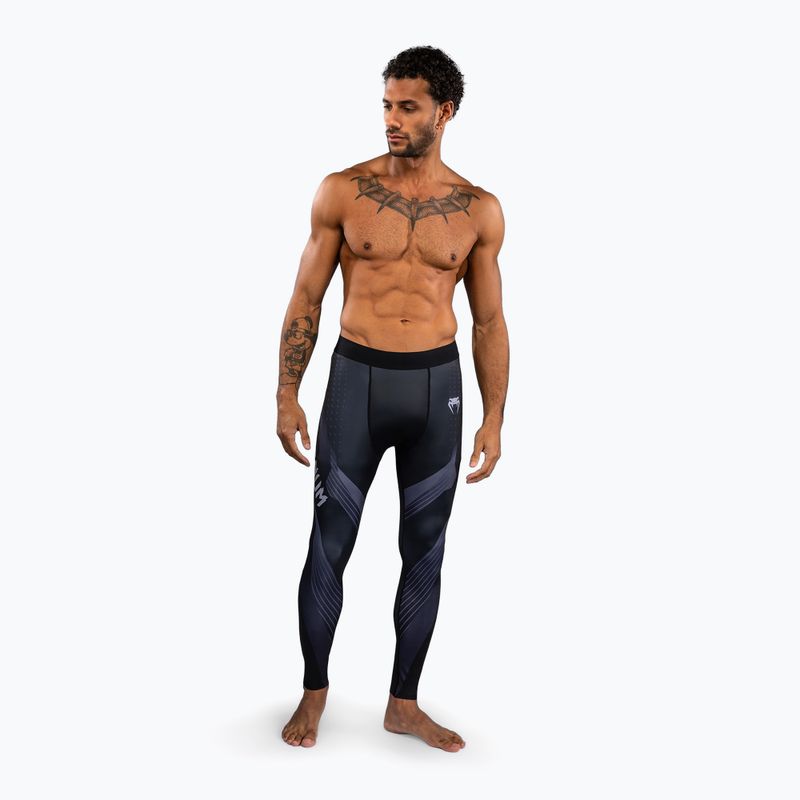 Men's training leggings Venum No-Gi 6.0 Spats black/grey 2