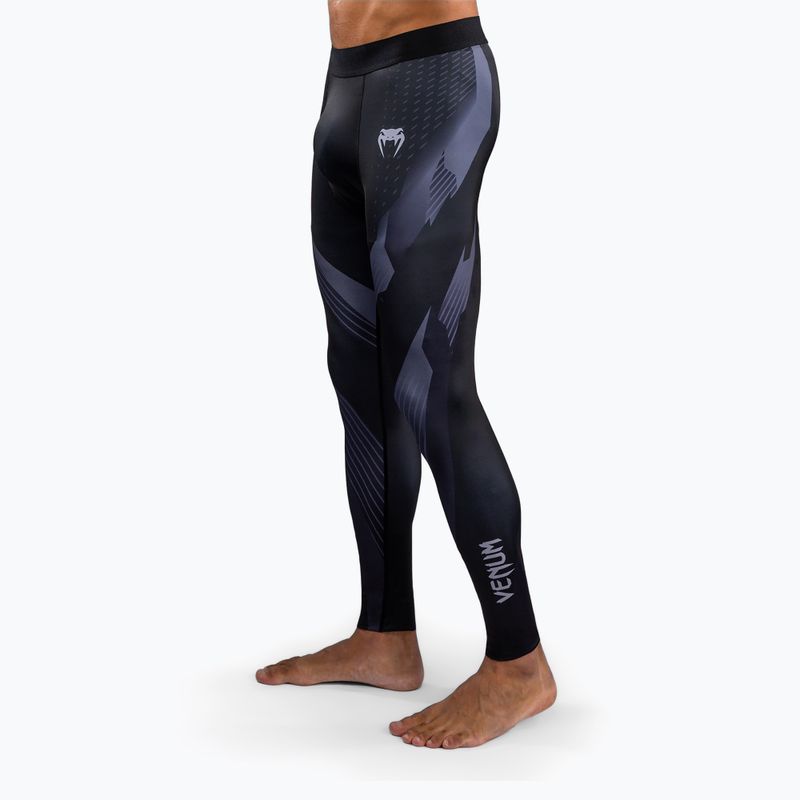 Men's training leggings Venum No-Gi 6.0 Spats black/grey 5