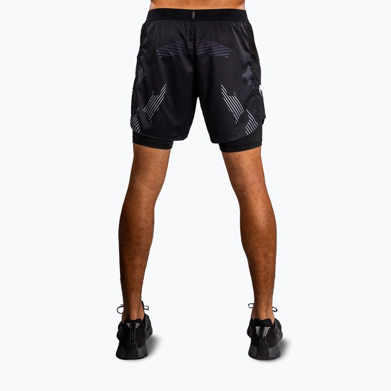 Men's training shorts Venum No-Gi 6.0 Training black/white 3