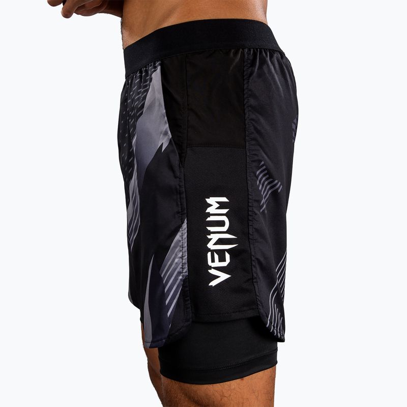 Men's training shorts Venum No-Gi 6.0 Training black/white 6