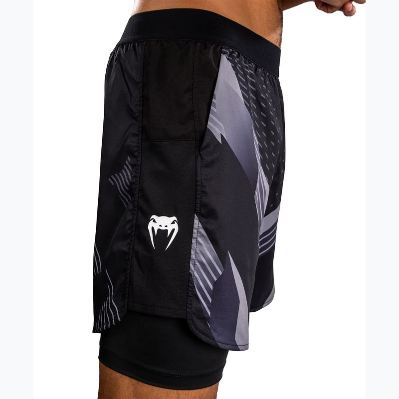Men's training shorts Venum No-Gi 6.0 Training black/white 7