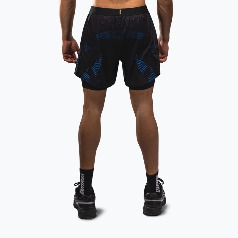 Men's training shorts Venum No-Gi 6.0 Training black/blue 3