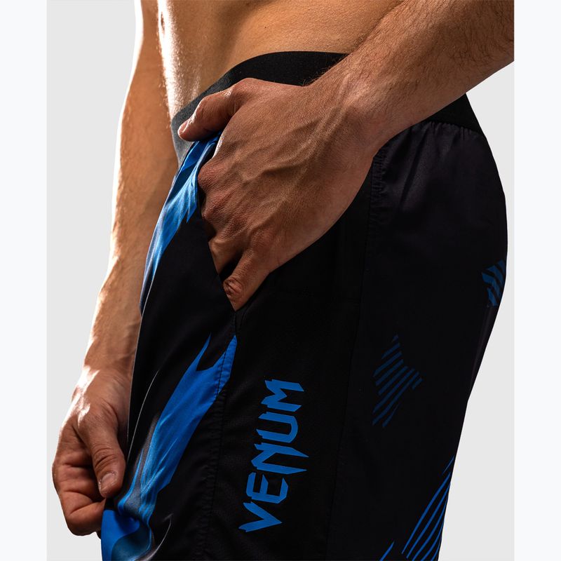 Men's training shorts Venum No-Gi 6.0 Training black/blue 6