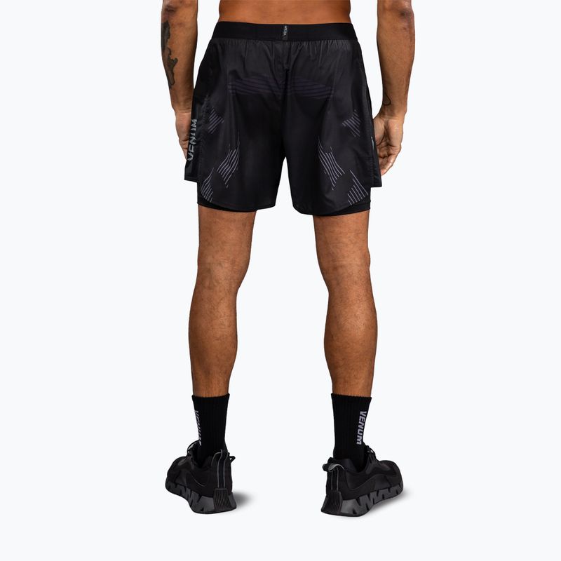 Men's training shorts Venum No-Gi 6.0 Training black/grey 3