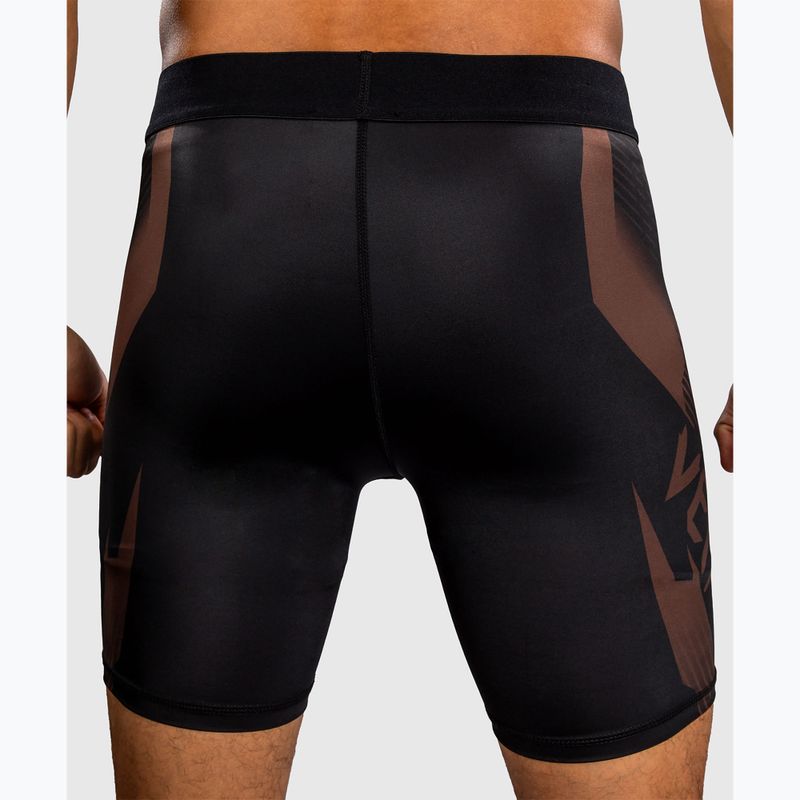 Men's training shorts Venum No-Gi 6.0 Vale Tudo black/brown 5