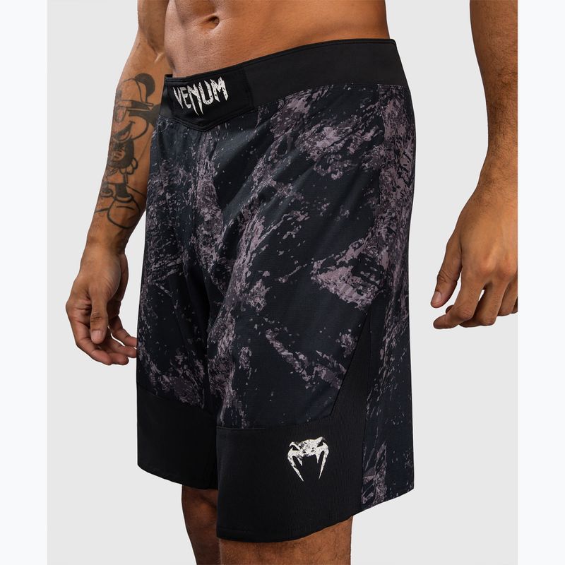 Men's training shorts Venum Rage & Workout Fight black/grey 6