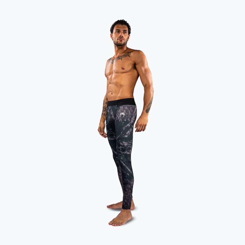 Men's training trousers Venum Rage & Workout Compression black/grey 2