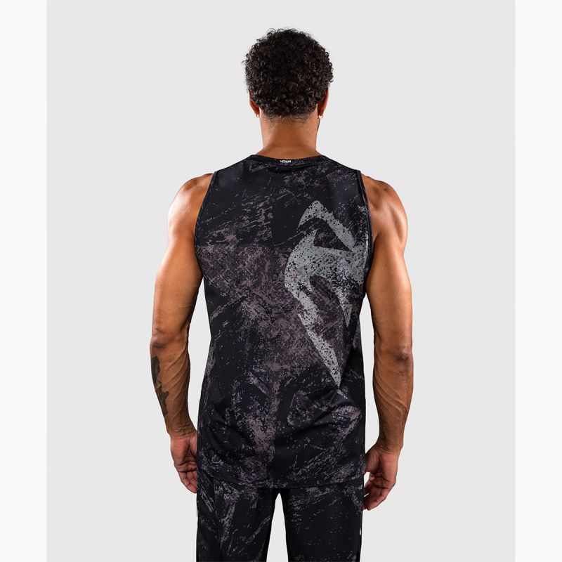 Men's T-shirt Venum Rage & Workout Dry Tech Tank Top black/grey 3