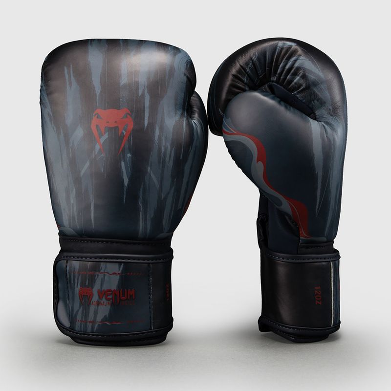 Boxing gloves Venum Demon Boxing black/grey 2
