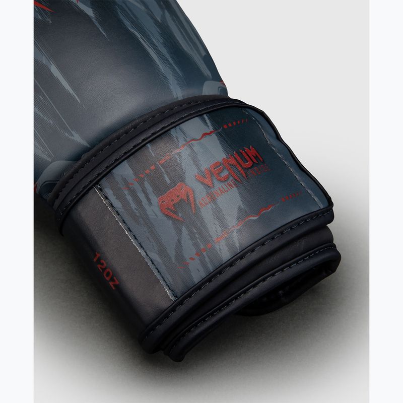 Boxing gloves Venum Demon Boxing black/grey 4