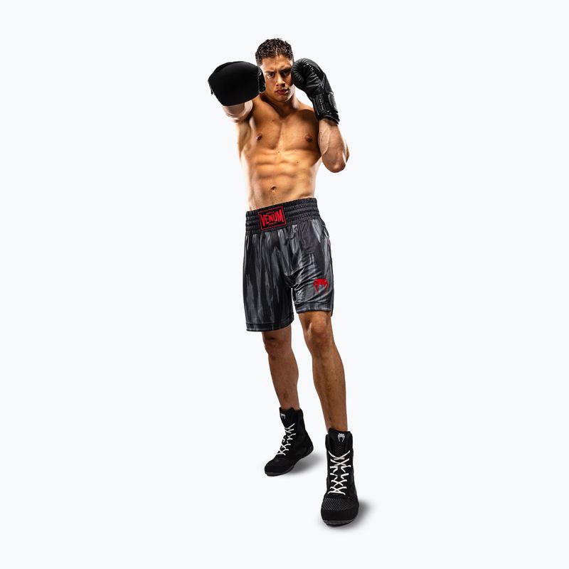 Men's training shorts Venum Demon Boxing black/grey 2