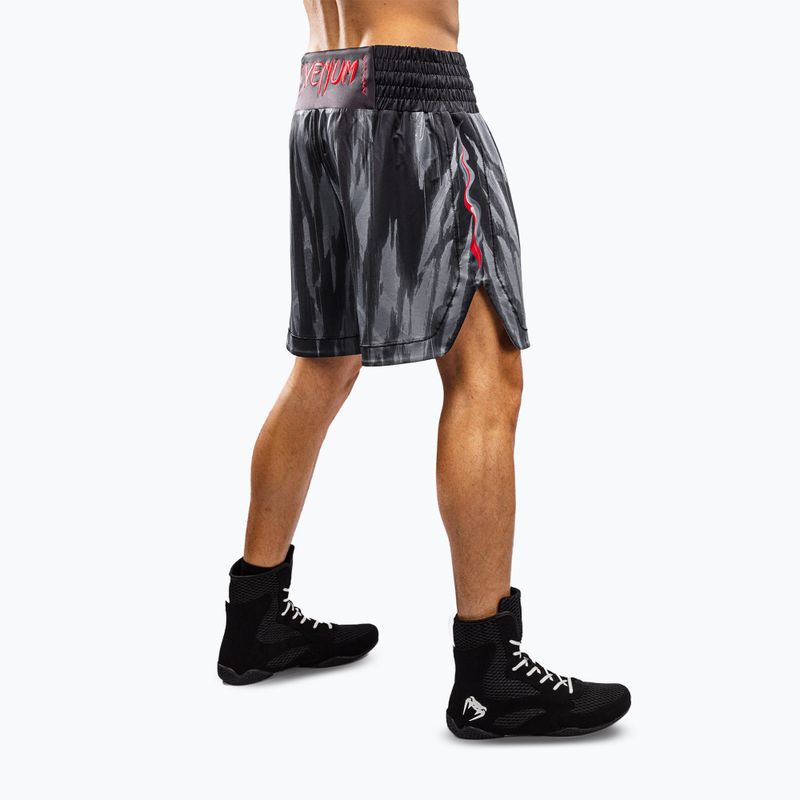 Men's training shorts Venum Demon Boxing black/grey 5