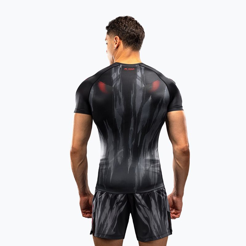 Men's rashguard Venum Demon Rashguard SS black/grey 2
