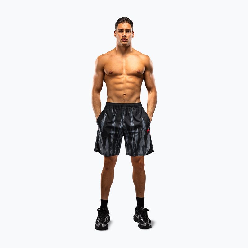 Men's training shorts Venum Demon Training black/grey 2
