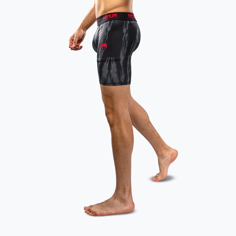 Men's training shorts Venum Demon Vale Tudo black/grey 4