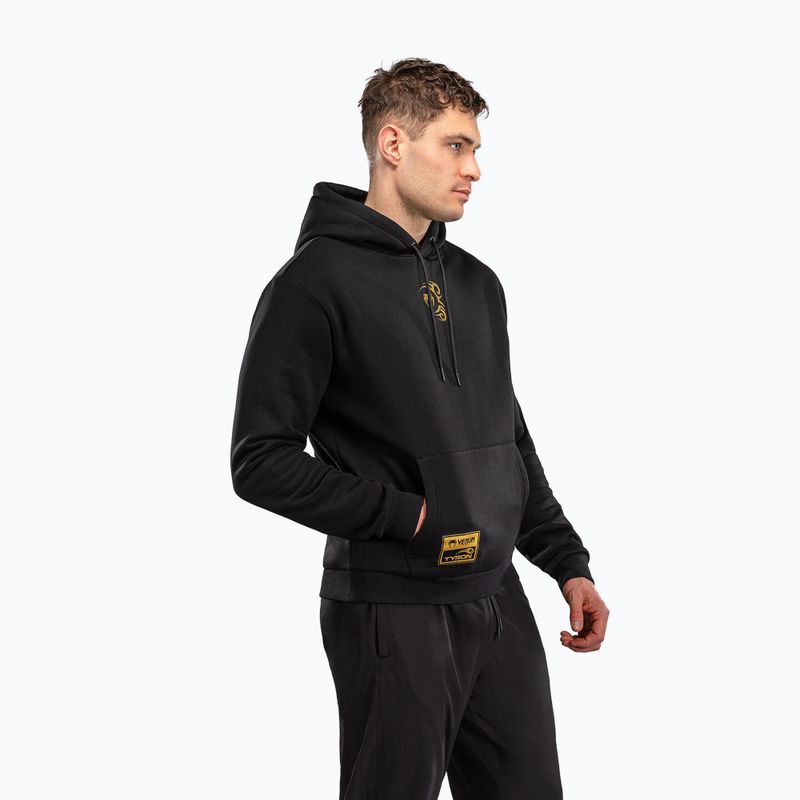 Men's sweatshirt Venum x Mike Tyson Tiger Hoodie black/gold 5