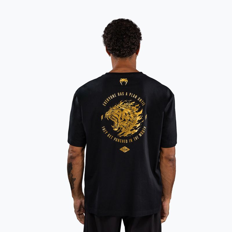Men's T-shirt Venum x Mike Tyson Tiger black/gold 2