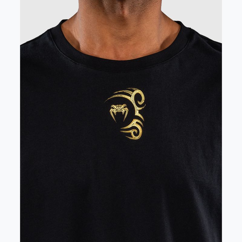 Men's T-shirt Venum x Mike Tyson Tiger black/gold 4