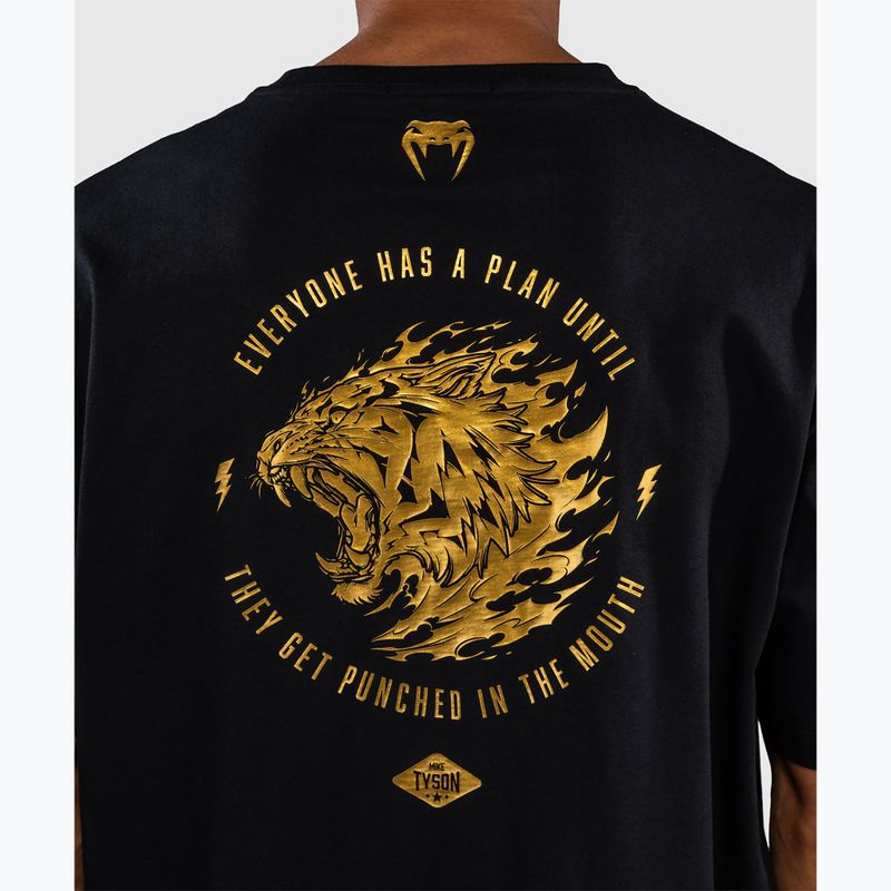 Men's T-shirt Venum x Mike Tyson Tiger black/gold 5
