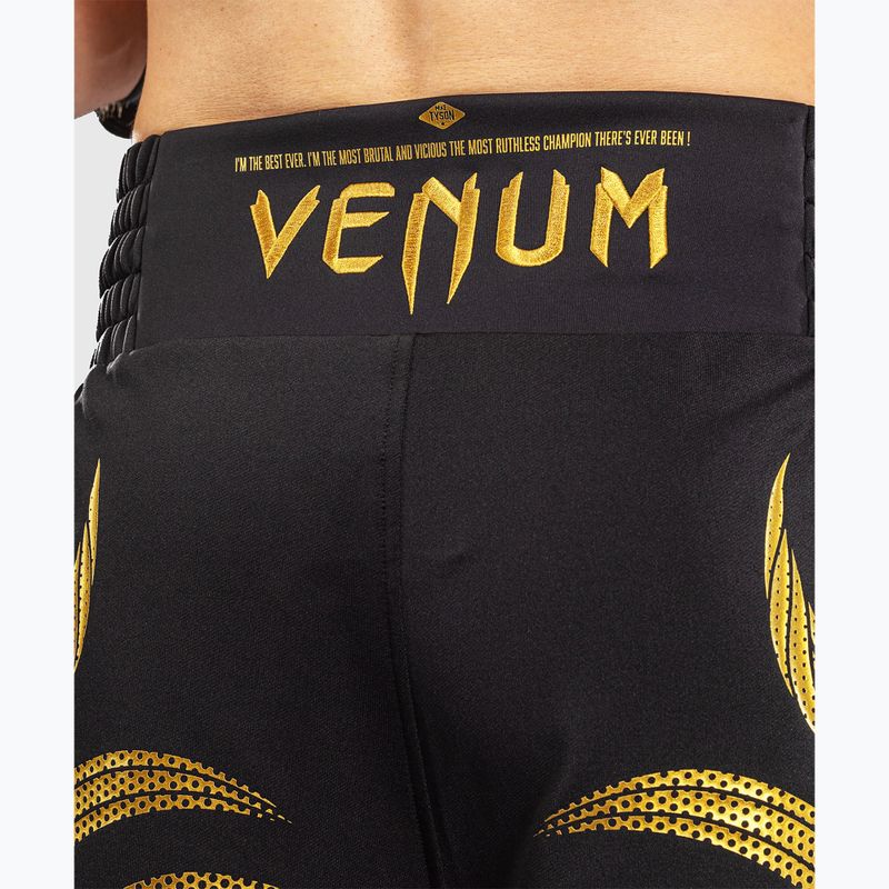 Men's training shorts Venum x Mike Tyson Tiger black/gold 6
