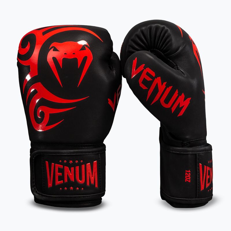 Boxing gloves Venum Mike Tyson Replica Boxing black/red 2