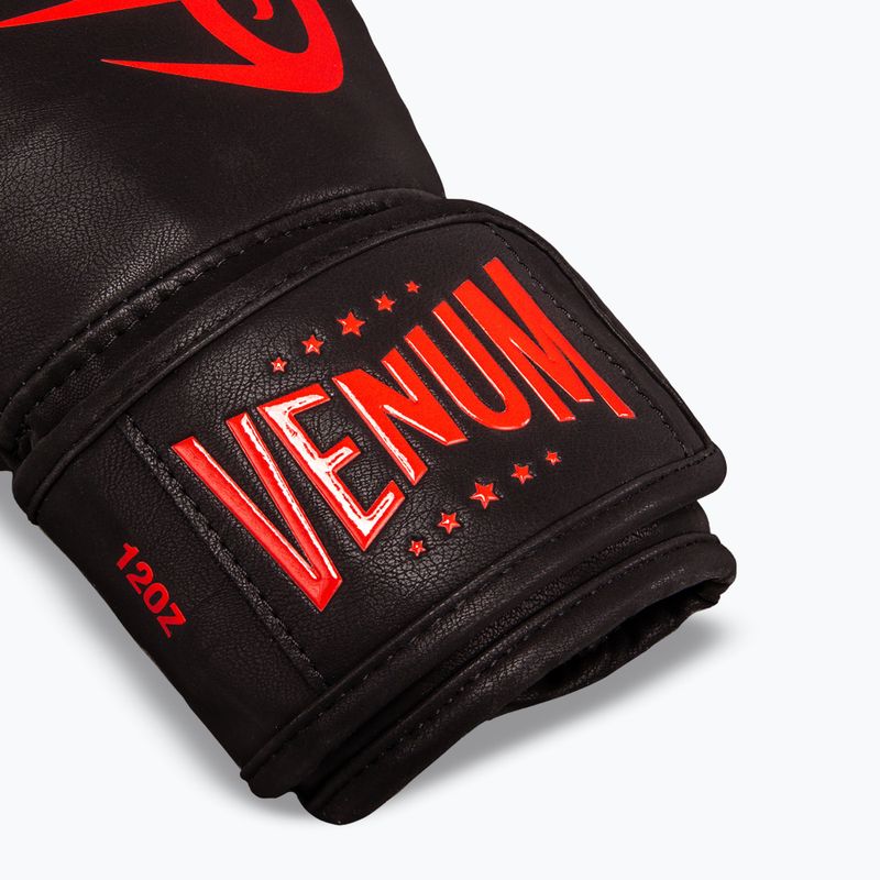 Boxing gloves Venum Mike Tyson Replica Boxing black/red 4