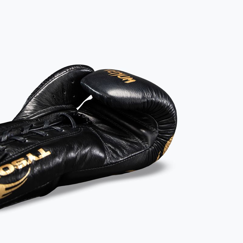 Boxing gloves Venum Giant 2.0 Mike Tyson Pro Boxing black/gold 3