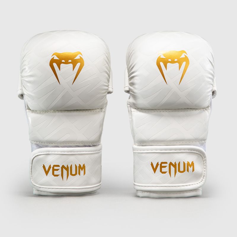 Sparring gloves Venum Contender 1.5 XT 3D Sparring white/gold 2