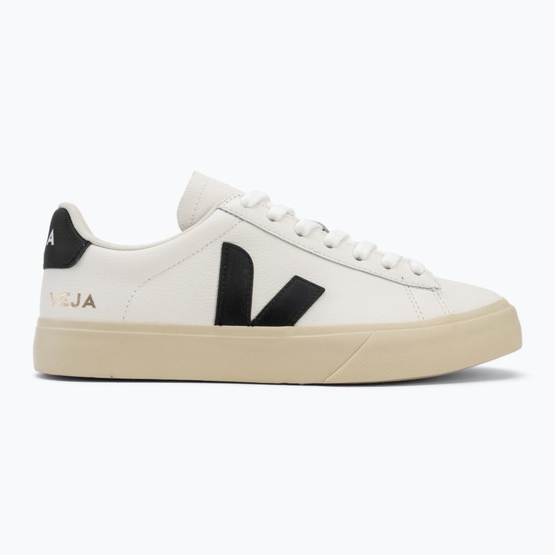 Women's shoes VEJA Campo Leather extra white/black 2