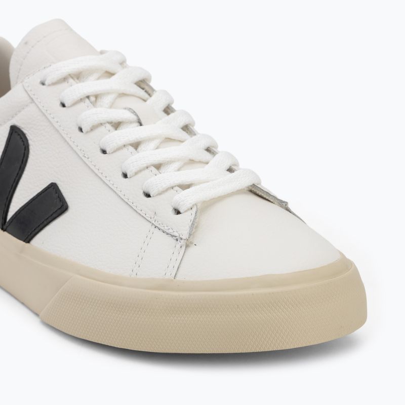 Women's shoes VEJA Campo Leather extra white/black 7