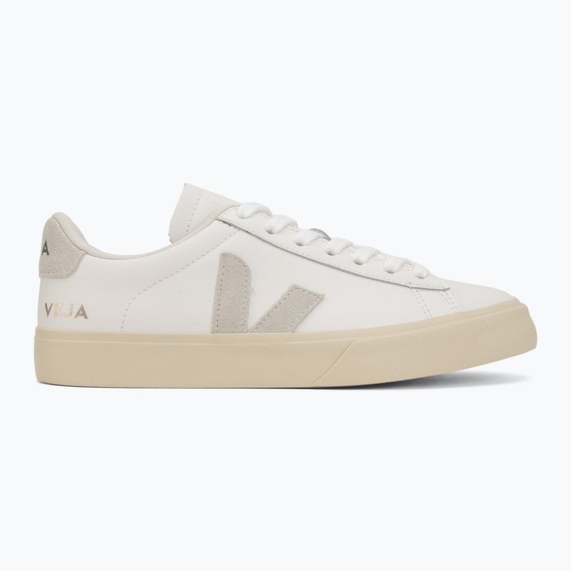 Women's shoes VEJA Campo Leather extra white/natural suede 2