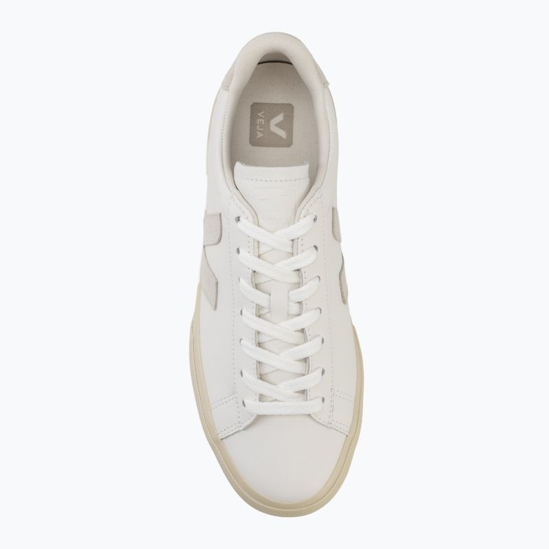 Men's shoes VEJA Campo Leather extra white/natural suede 5