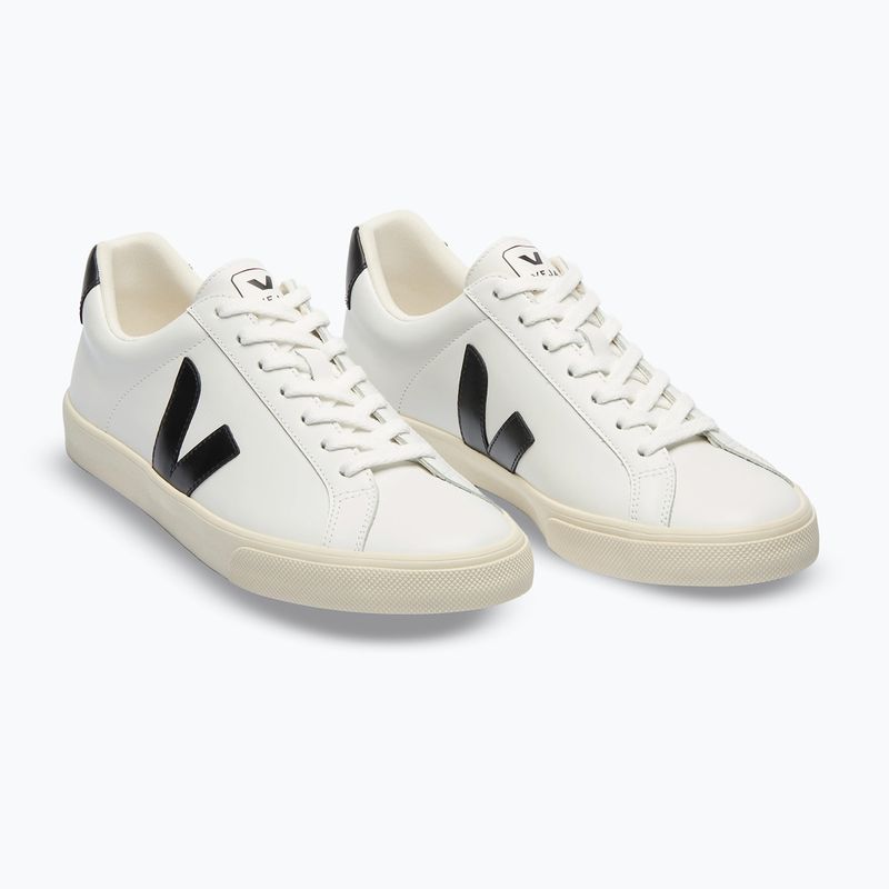 Women's shoes VEJA Esplar Logo Leather extra white/black