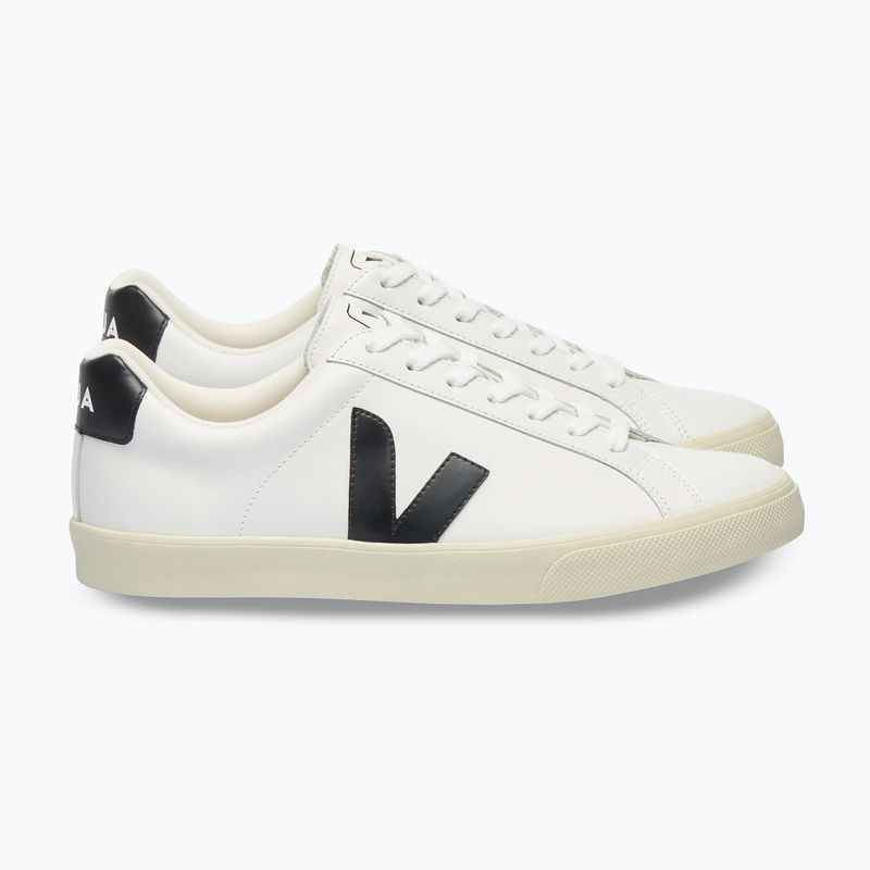 Women's shoes VEJA Esplar Logo Leather extra white/black 2