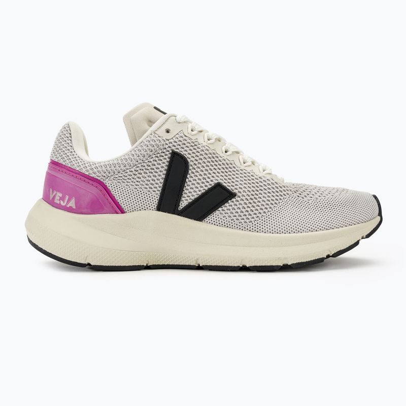 VEJA Marlin V-Knit women's running shoes chalk/black/ultraviolet 2